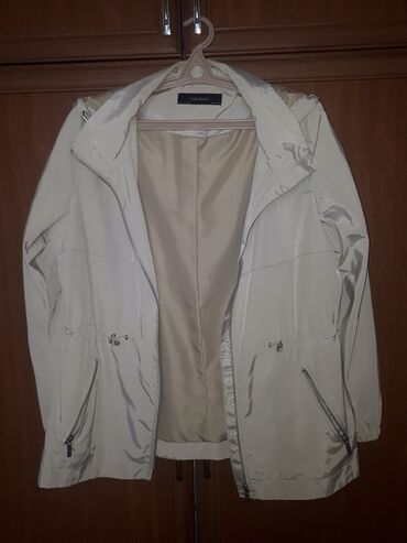 куртка zara: Женская куртка Zara, L (EU 40), цвет - Бежевый