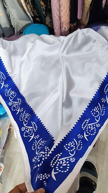 tra: Yaylıq “Kəlağayı Basqal” - Material: zərif, parıldayan ipək tipli — 4