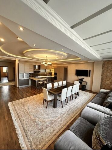 бишкек дом квартира: 4 бөлмө, 165 кв. м, Элитка, 4 кабат, Дизайнердик ремонт