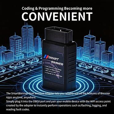Alati za automobile: Novo - WiFi Enet OBD2 Smart Bummer za BMW DIZAJNIRANO ZA BMW F i G — 6