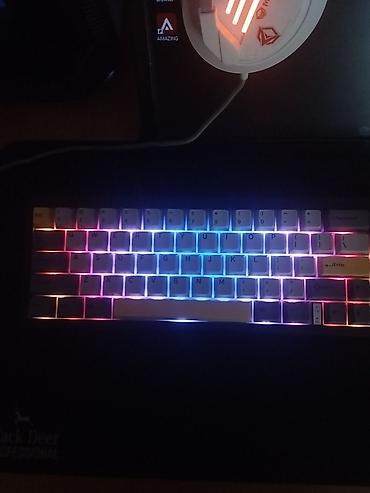 hp pavilion m6: Ajazz Ak650 rgb game klavye moon light switchler MECHANIC — 1