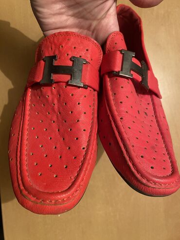 красные туфли: Туфли от Hermes, один раз носили