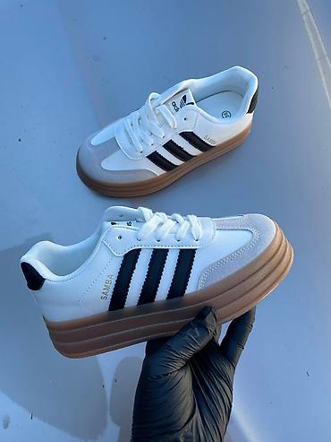 espadrile replay: Adidas samba bele patike sa plaformom NOVO Novo Brojevi 36 do 41 fb — 1