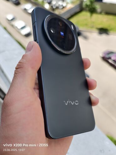 вентилятор для дома: Vivo X200 Pro mini, Колдонулган, 256 ГБ, түсү - Кара, 2 SIM