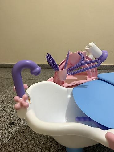Игровые наборы: Uşaq üçün oyuncaq vanna və gözəllik dəsti - Rəngarəng plastik oyuncaq at lalafo.az — 4 Игровые наборы: Uşaq üçün oyuncaq vanna və gözəllik dəsti - Rəngarəng plastik oyuncaq — 4