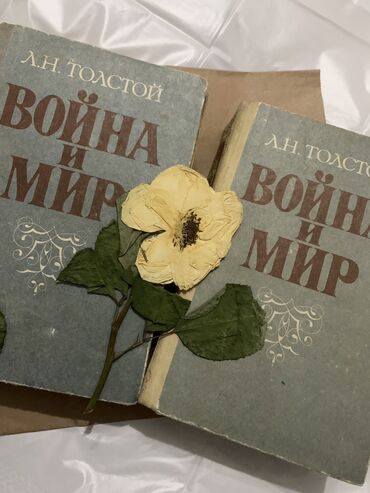 bu i: Книга Л.Н. Толстой « Война и мир » I и II часть за 700 сом