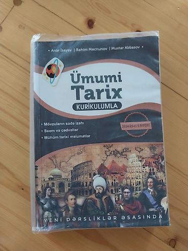 5: Məhsul: “Ümumi Tarix – Kurikulumla” dərs vəsaiti (2024/25-ci il nəşri) — 1