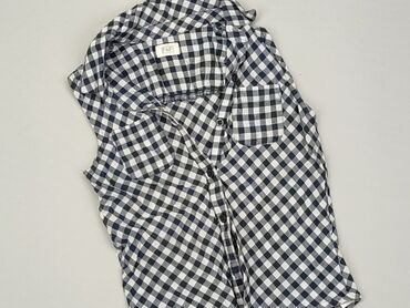 bluzka w kratę: Bluzka, F&F, 5-6 lat, 110-116 cm, stan - Dobry