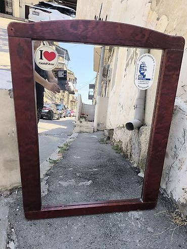 divar guzguleri: Güzgü Divar üçün, Düzbucaqlı, Çərçivə ilə — 1