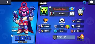 Markalar: Brawl Stars hesabı 2022 hesabıdır razılaşa bilərik