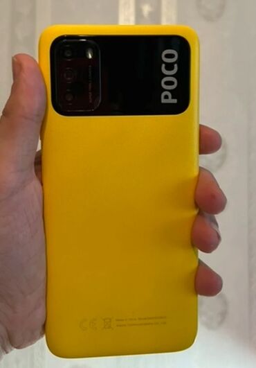 Poco: Poco M3, 128 GB, rəng - Sarı, Barmaq izi