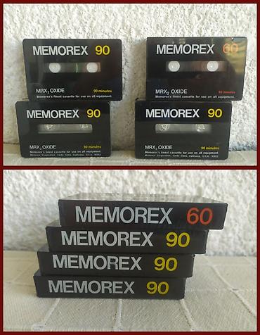 andeo i vrag serija: Memorex Audio Kasete MRX2 OXIDE - 3x90 min. + 1x60 min. Memorex Audio — 1