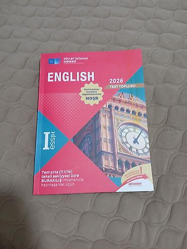 skripka satışı: İngilis dili Testlər 11-ci sinif, DİM, 1-ci hissə — 1
