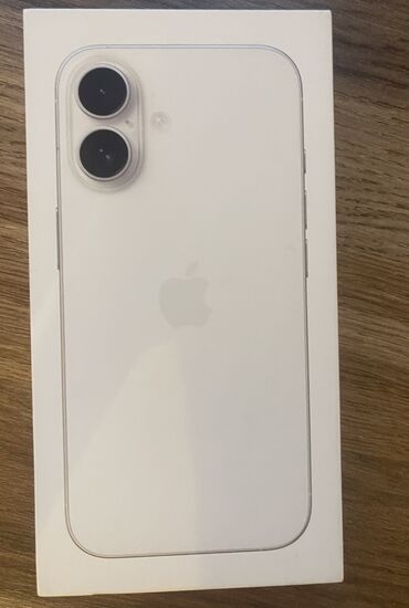 cdma telefonlar: IPhone 16, 128 ГБ, White Titanium, Отпечаток пальца, Face ID