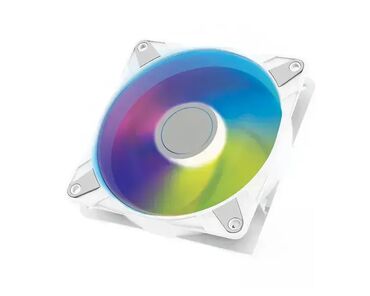 gramofon sa trubom: Model: ARCTIC P12 PWM PST 120mm ventilator A-RGB beli (ACFAN00254A)
