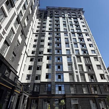 Продажа квартир: 2 комнаты, 65 м², Асанбай мкр Элитка, 11 этаж, ПСО (под самоотделку) — 1