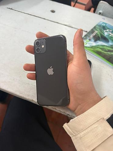 Apple iPhone: IPhone 11, Б/у, 64 ГБ, Черный, Защитное стекло, Чехол, 82 % — 5