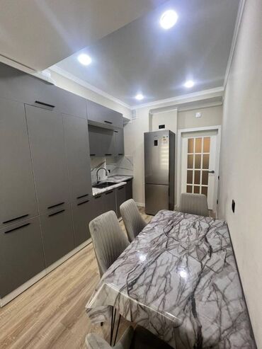 купить дом в рассрочку в бишкеке: 3 комнаты, 93 м², Элитка, 5 этаж, Евроремонт