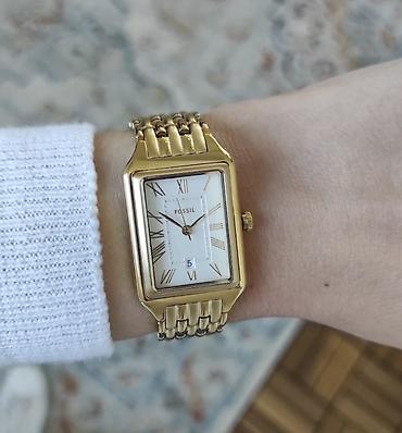 FOSSIL qadın qol saatı – rectangular (düzbucaqlı) klassik dizayn