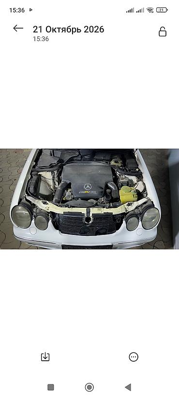 bis vip: Mercedes-Benz E-Class: 2001 г., 5.5 л, Автомат, Бензин, Седан — 10