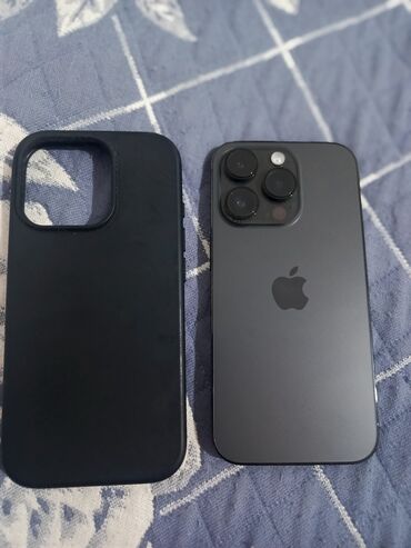 ноутбук от эпл: IPhone 14 Pro, Б/у, 128 ГБ, Space Gray, Чехол, 83 %