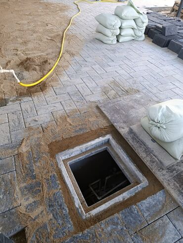 Брусчатка ромашка: Брусчатка ромашка, цвет - Бежевый, Сары-Таш, Для лестниц, Прессованная, Новый — 21