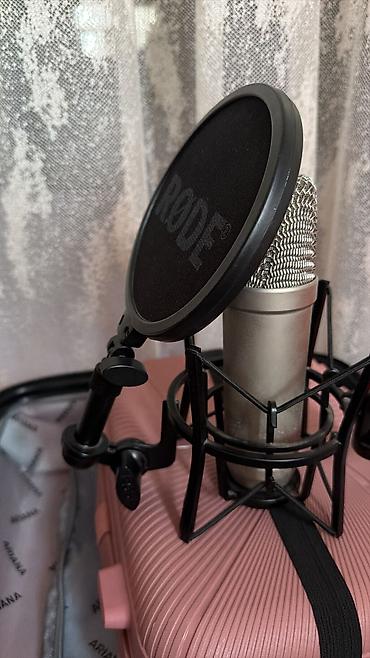 mikrofon satışı: Rode NT1-A studio mikrofonu, tam ideal veziyyetde, az işlenib.elave — 1