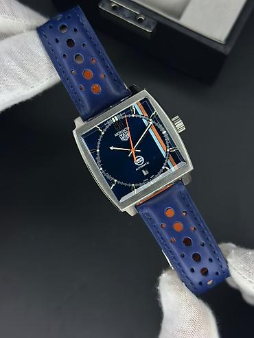 saat kreditle: Yeni, Qol saatı, Tag Heuer, rəng - Göy — 6