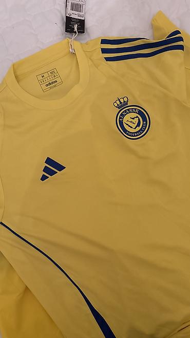 Kişi geyimləri: İdman dəsti, Adidas, M, rəng - Sarı — 2