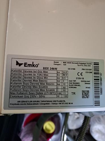 ariston 30 lt: PRABLEMSIZ.Emko BEE 24 kW – hermetik təbii qaz kombi Texniki — 2