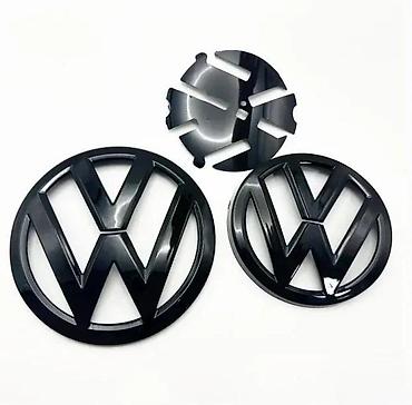 kn filter za auto: Golf 7 prednji + zadnji znak - crni. Golf 7 prednji i zadnji znak u — 1