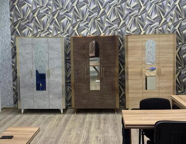 Dolablar: Yeni, Açılan, 3 qapılı Düz dolab, Qarderob, paltar dolabı, Azərbaycan — 13