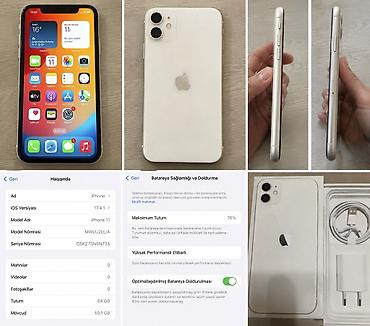 ıphone x ikinci el: IPhone 11, 64 GB, Ağ, Face ID — 1