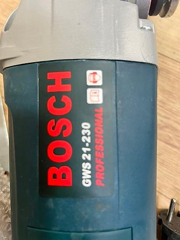 Инструменты: Углошлифовальная машина (болгарка) Bosch GWS 21-230 Professional - — 2