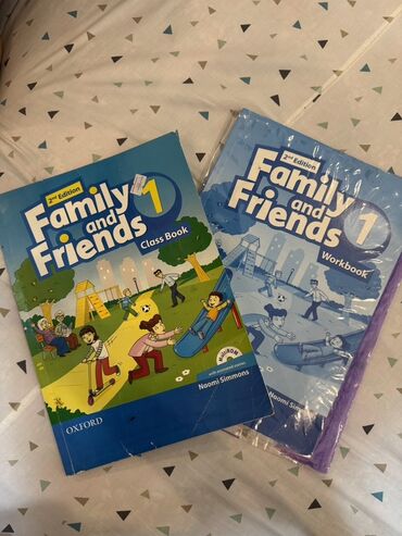 запчасти для велосипедов: Набор учебников по английскому языку: Family and Friends 1 (2nd