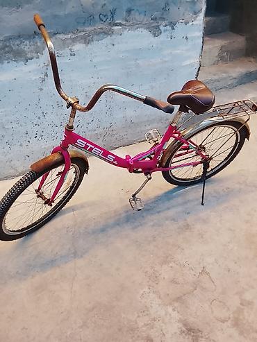 20lik velosiped: Salam.20lik Stels velosipet satılır.Oturacağı aşağı yuxarı eləmək — 2