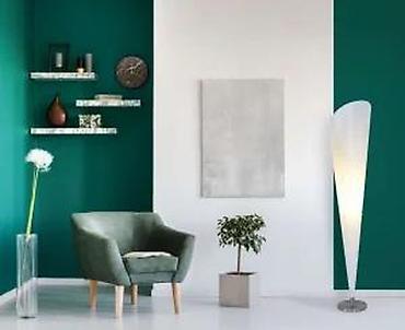 Stilske lampe: Podna lampa Tulip – bela, EU utikač, 1x E27 - Dizajn inspirisan — 17