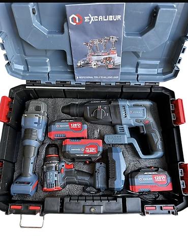 гайковерты: Набор аккумуляторного инструмента Milwaukee M18: Состав — 8