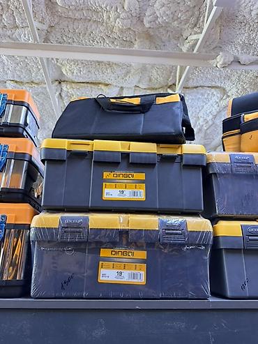 Расходники, аксессуары и комплектующие для инструментов: Ящики для инструментов, Новый, Металлические, Бесплатная доставка — 5