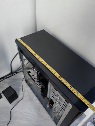 видеокарта для настольного компьютера: ПК корпусу, Колдонулган, Micro-ATX, түсү - Кара