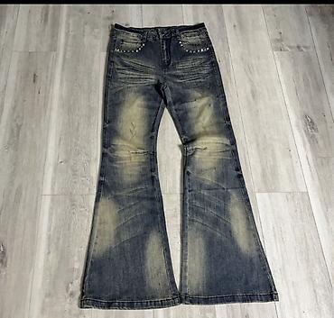 рваные джинсы: Джинсы клеш Rick Owens X L.G.B. type — 2