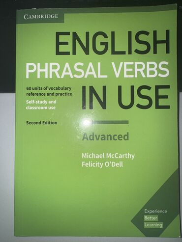 Tədris ədəbiyyatı: English Phrasal Verbs in Use Advanced