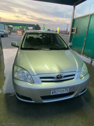 Οχήματα: Toyota Corolla: 1.4 l. | 2005 έ. Χάτσμπακ