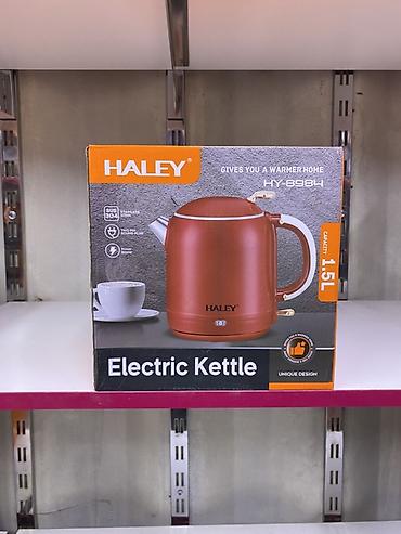 Электрический чайник HALEY HY-8984 - Объем: 1.5 л - Материал колбы at lalafo.kg Электрический чайник HALEY HY-8984 - Объем: 1.5 л - Материал колбы