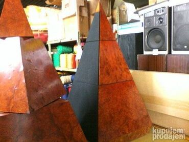 Zvučnici i stereo sistemi: Piramide "Visaton" -rotirajuce; 10"/8 oma -bas-26cm -srednji — 5