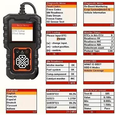 bezicne slusalice android: CY3001 OBD2 dijagnostički skener za automobil T-NOVO. CY3001 OBD2 — 7