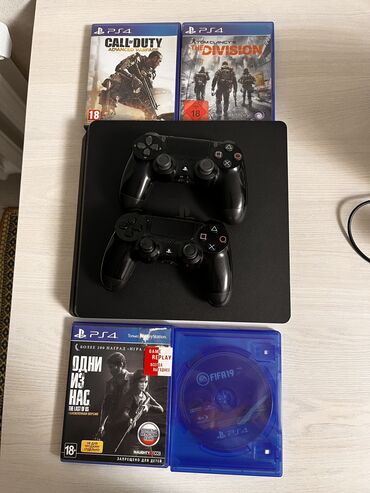 hdd 4 tb: 🎮 Продаю PS4 Slim (500 ГБ) — отличное состояние! ✅ Проведена полная