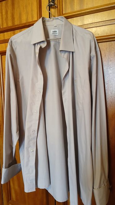 Köynəklər: Köynək, Lacoste, 4XL, rəng - Boz
