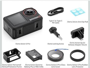 dji mic 3: DJI Action 5 Pro aksion kamerası - 1/1.3" yeni nəsil sensor və 4 nm — 6