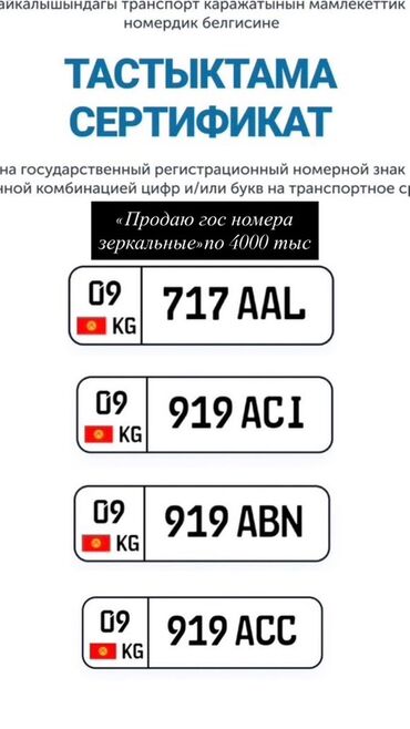 оборудование для автомойки цены в бишкеке: Госномерные знаки Кыргызстана с «зеркальными» комбинациями